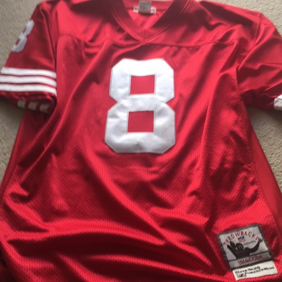 steve young throwback jersey